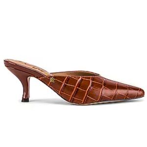 Sam Edelman Tev Colorblock Kitten Heel Mules - Size 7.5